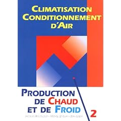 Climatisation, conditionnement d'air
