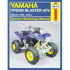 Yamaha YFS200 Blaster ATV '88'98 (Haynes Owners Workshop Manual Series)