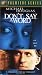 VHS : Don't Say a Word