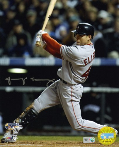 Jacoby Ellsbury Boston Red Sox - 2007 World Series Vertical - Autographed 8x10 Photograph