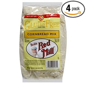 Bob's Red Mill Gluten-Free Cornbread Mix, 20-Ounce Units (Pack of 4)