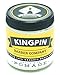 Satin Wax Pomade by Kingpin Barber Co. all day flexible hold with medium shine in travel size (2.2 oz.)