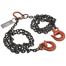 Mazzella DOS Welded Alloy Chain Sling, Fixed-Leg, Grade 80, Load Capacity at 60°