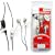 AUTHENTIC MYBAT BRAND - UNIVERSAL CELL PHONE STEREO HEADSET EARPHONES for RIM Blackberry 8800, 8820, 8830 / LG VX8800 VENUS, VX10000 VOYAGER VX-10000, VX5400, RUMOR LX260, SCOOP, VX8350, LX160, AX380, UX380, GLIMMER AX830, VX9900 - MYBAT RETAIL PACKAGING