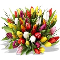 Blumenstrauß "15 Bunte Tulpen"
