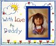 With Love to Daddy Picture Frame Gift