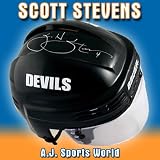 SCOTT STEVENS New Jersey Devils SIGNED Mini-Helmet