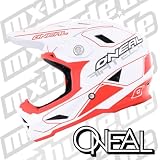 Produkt-Bild: O'neal Airtech AT-1 DH Fahrrad Helm weiss/rot Oneal