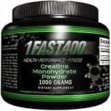 1Fast400 Creatine Monohydrate Powder, 1000-Grams