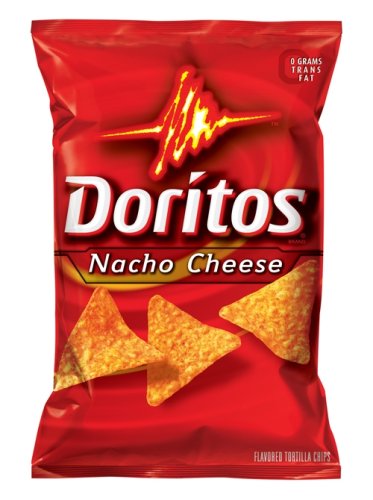 Doritos Nacho Cheese, 12.5 Ounce Bags (Pack of 7)