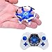 Mokasi® 6 Propellers Mini Pocket Drone, 2.4Ghz 4CH 6-Axis Gyro RC Micro Quadcopter with 3D Flip, Headless Mode,Nano Copters RTF Mode 2 Blue