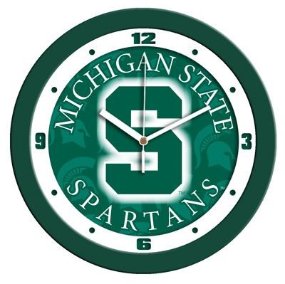 Michigan State Spartans 12 Dimension Wall Clock