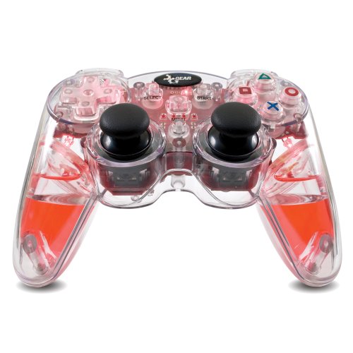 Lava Glow Wireless Controller with Rumble(Red)