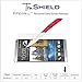HTC One Max Screen Protector - Tempered Glass - Package Includes Microfiber Cleaning Cloth, Installation Tips, Tempered Glass Screen Protector - Retail Packaging - by TruShield
