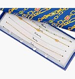 Avon Days of the Week Anklet in Chain Link Signature Box