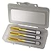 3 Pc Tap Set, 7/8"-9, Bottoming, Plug, Taper, 4 Flutes, High Speed Steel, Bright Tap Finish