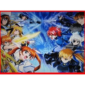  Magical Girl Lyrical Nanoha Anime the Ultimate Battle Heavy Duty Play Mat Game Mat Card Mat
