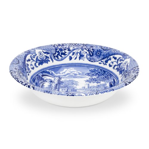 Spode blue italian cereal bowl,  set of 4