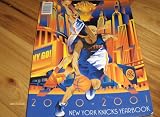 2000 2001 New York Knicks Yearbook Magazine