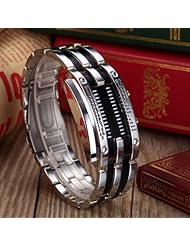 Youyoupifa Trendy Design Long Lasting Shockproof Army Style LED Bracelet Watch