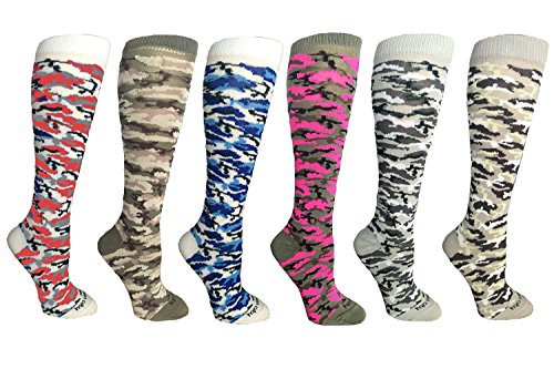 Camo Pattern Over the Calf Socks