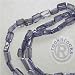 LOVELY IOLITE WATER SAPPHIRE CUBE RECTANGLE BEADS 15!