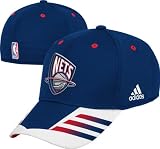 New Jersey Nets Navy Authentic 2011-2012 Official Team Flex Hat
