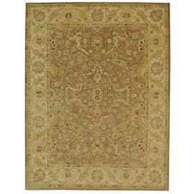 Safavieh Antiquities AT822B Light Brown 8'3 x 11' Handmade Hand-Spun Wool Area Rug by Safavieh