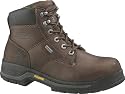 Wolverine® Men's 6" Harrison Gore - Tex® Waterproof Steel Toe EH Boots Brown