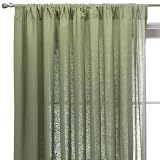 Review Shanghai Kaige  / Casual Home Linen Window Panel - Watermint (54x84