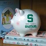 Michigan State Spartans Memory Company Born to Be Piggy Bank NCAA College Athletics Fan Shop Sports Team Merchandise