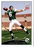 2009 Topps NFL Football ROOKIE Card # 440 Mark Sanchez New York Jets (RC) - Mint Condition & Shipped In A Protective Screwdown Display Case!