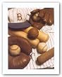 Vintage Baseball by Bruce Curtis 20"x16" Art Print Poster