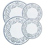 Corelle Coordinates Oceanview Economy Burner Covers, Set of 4