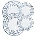 Kitchen & Housewares : Corelle Coordinates Oceanview Economy Burner Covers, Set of 4
