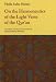 On the Hermeneutics of the Light Verse of the Qur'an