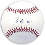 Tom Glavine Autographed Baseball