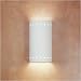 A19 207 Carpathian Elm Burl Islands of Light Contemporary / Modern Melos One Light Wall Sconce from the Islands of Light Collection