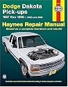 Haynes Dodge Dakota Pickup, 1987-1996 (Haynes Manuals)