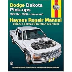 Haynes Dodge Dakota Pickup, 1987-1996 (Haynes Repair Manuals)