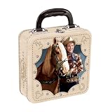 Vandor Square Tin Tote, Roy Rogers/Dale Evans
