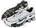 NIKE Shox M1+ Mens White Black Running Shoe