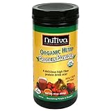Nutiva Organic Hemp Protein Powder + Fiber, 16-Ounce Jars (Pack of 2)