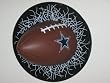 DALLAS COWBOYS Shatter FootBall WINDOW CLING Decal