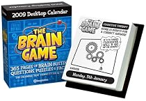 Brain Game 2009 Desktop Calendar