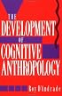 The Development of Cognitive Anthropology