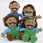 Hispanic Family Puppet Set