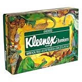 Kleenex Juniors, White Facial Tissue, Unscented - 65 count