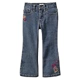 Infant Toddler Girls' Xhilaration® Acid Wash Bootcut Denim Jeans