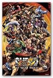 Super Street Fighter IV (Group) Video Game Poster Print - 24x36